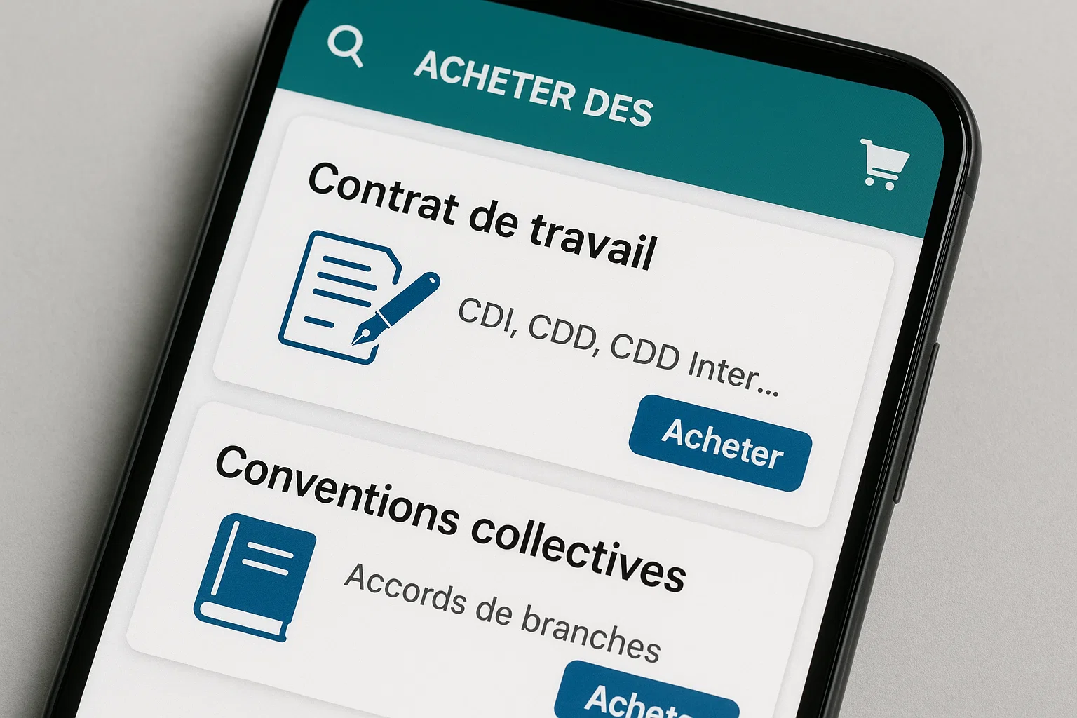 Pour un client dans le domaine juridique